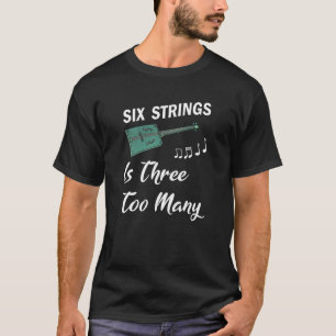 Cool Instrument For Musicians Electric Cigar Box G T-Shirt