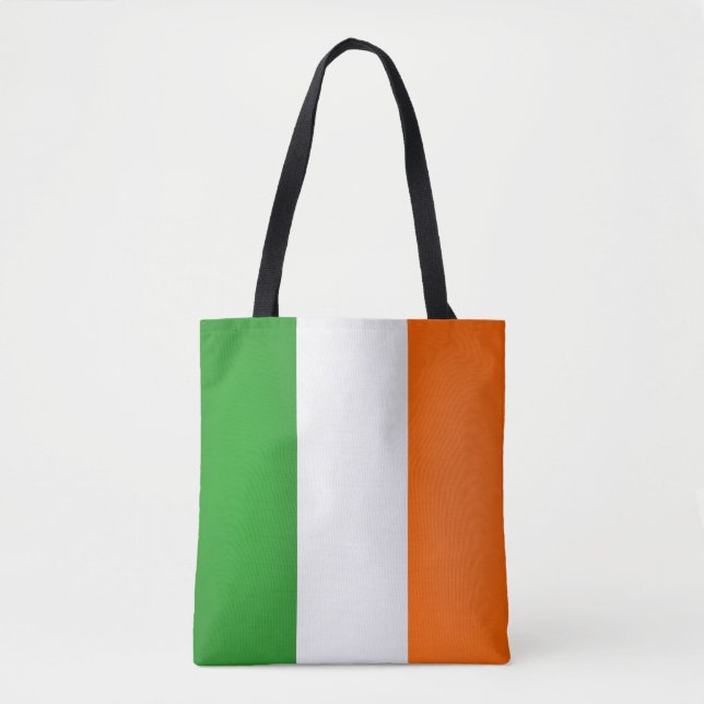 Cool Ireland Flag Fashion Tote Bag (Front)