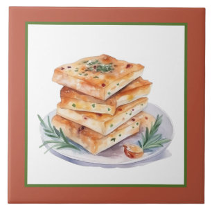 Cool Italian food lovers home business crafting Tile