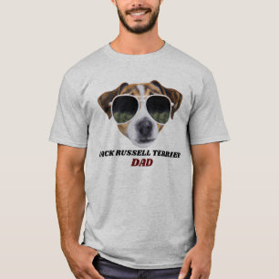 Cool Jack Russell Terrier Dad Father's Day Dogs T-Shirt