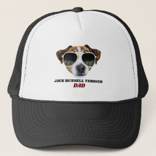 Cool Jack Russell Terrier Dad Father's Day Dogs Trucker Hat