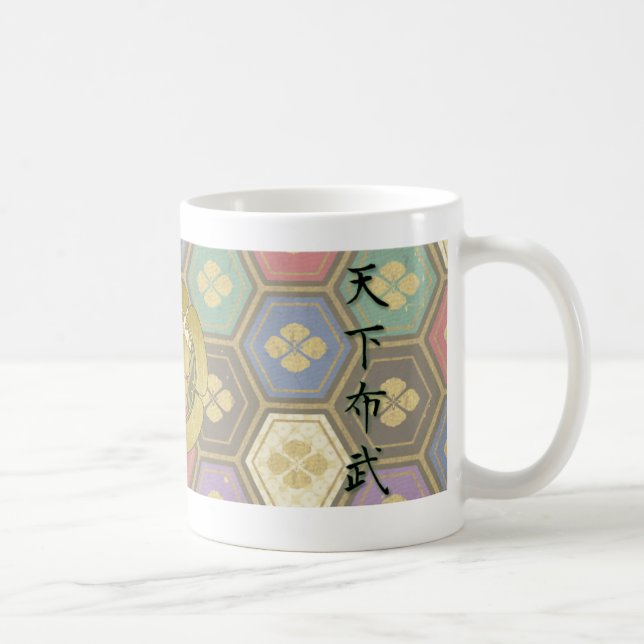 COOL JAPAN SAMURAI KAMON KANJI TENKAFUBU! Oda Coffee Mug (Right)