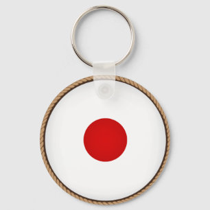 Cool Japanese Flag Seal Keychain