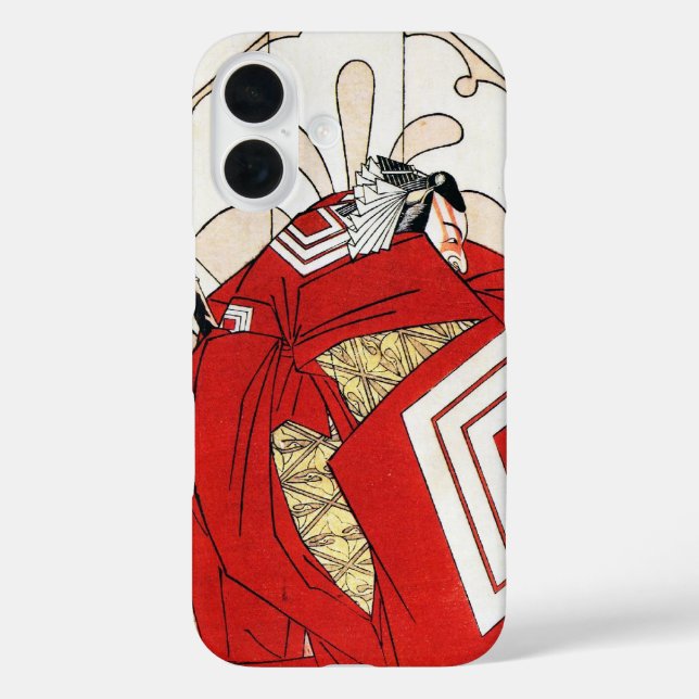 Cool japanese legendary hero samurai warrior art Case-Mate iPhone case (Back)