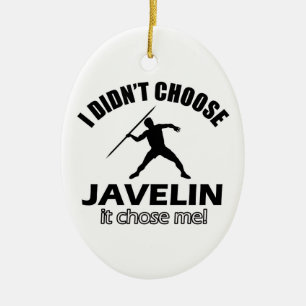 Cool Javelin designs Ceramic Ornament