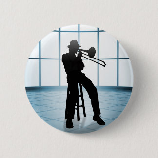 Cool Jazz 1 2 Inch Round Button