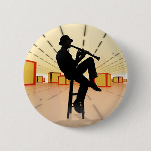 Cool Jazz 3 2 Inch Round Button