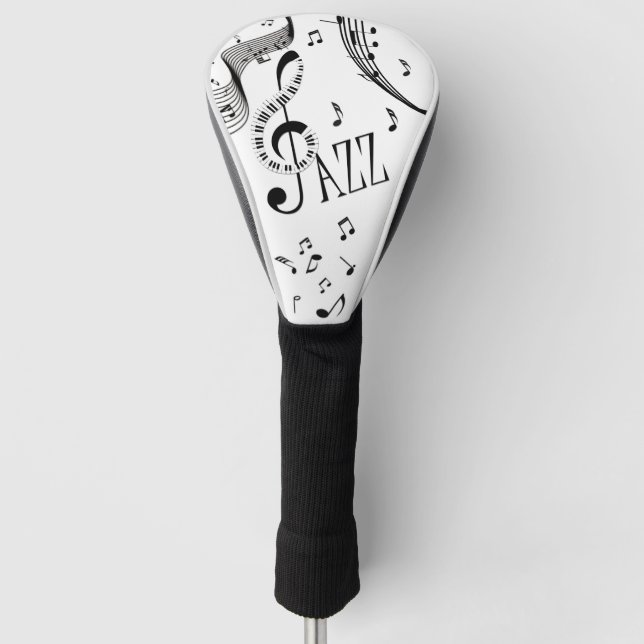 Cool Jazz Golf Head Cover (Front)
