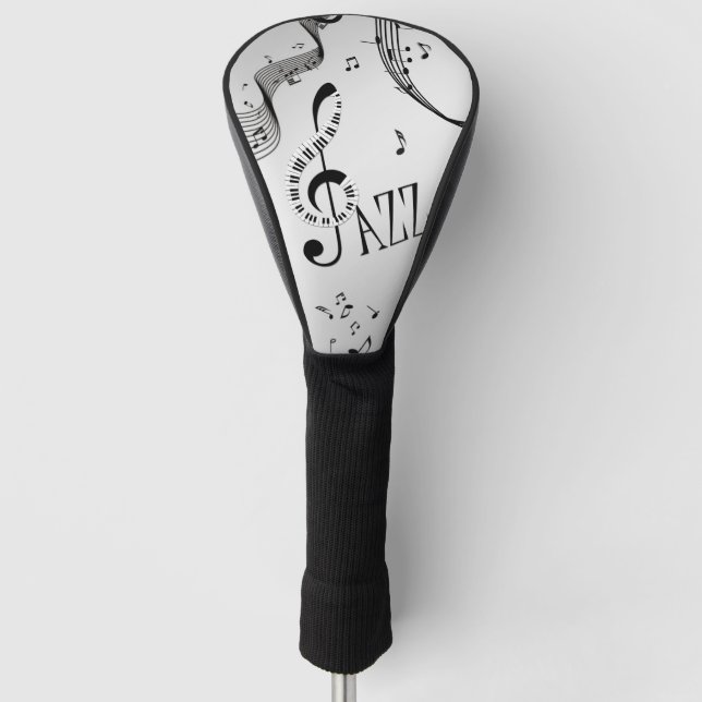 Cool Jazz Golf Head Cover (Front)