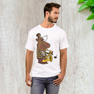 Cool Jazz Man Playing Saxophone T-Shirt