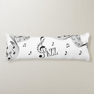 Cool Jazz Music Body Pillow