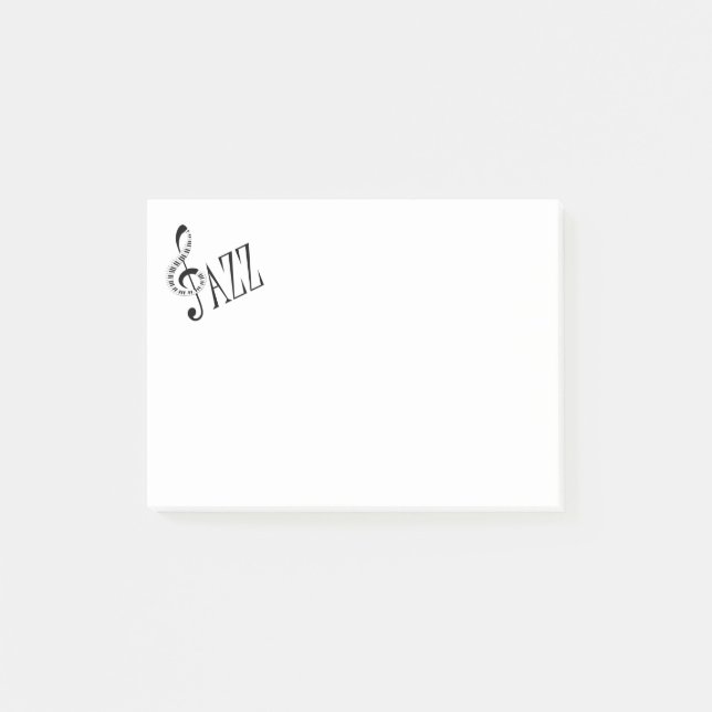 Cool Jazz Post-it Notes (Front)