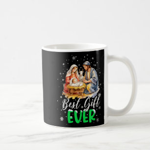 Cool Jesus Nativity Scene Christian Ever Christmas Coffee Mug