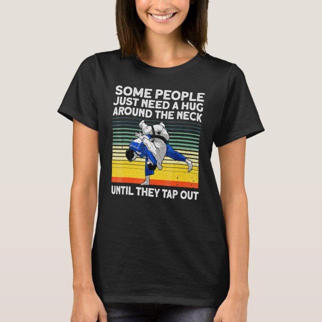 Cool Jiu Jitsu For Men Women Kids BJJ Brazilian Ji T-Shirt (Front)