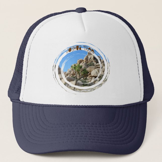 Cool Joshua Tree Hat! Trucker Hat (Front)