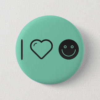 Cool Joy Emoticons 2 Inch Round Button