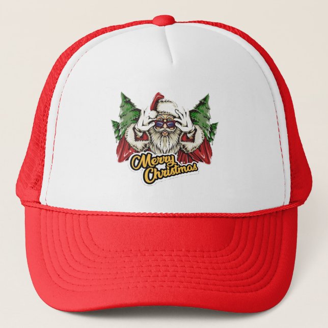 Cool Joyeux Casquette de Noël ! (Devant)