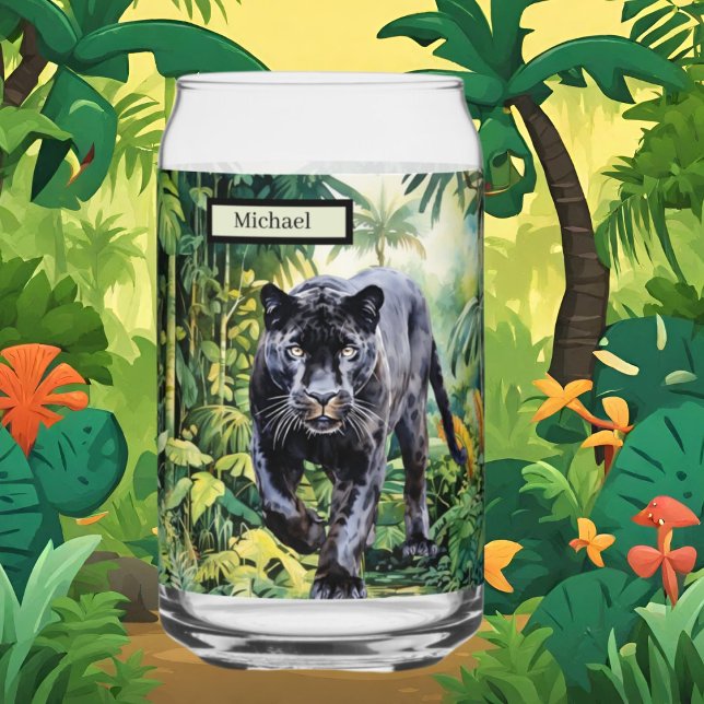 Cool Jungle panther amoureux ajouter le nom (Créateur téléchargé)