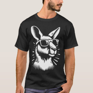 Cool Kangaroo Sunglasses T-Shirt