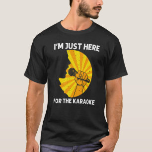 Cool Karaoke For Men Women Singer Karaoke Machine T-Shirt