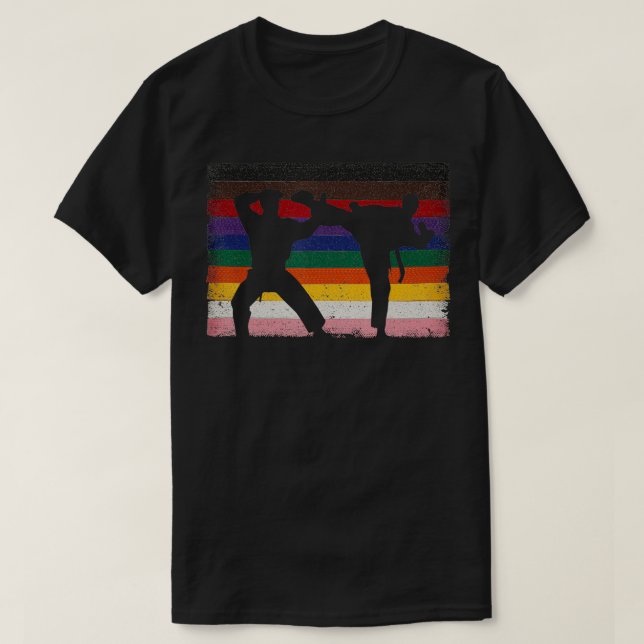 Cool Karate For Men Women Taekwondo Martial Arts B T-Shirt (Design Front)