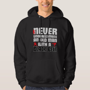 Cool Karate Humor for Men. Funny Martial Arts Gift Hoodie