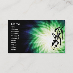 Cool Kayaking Business Card