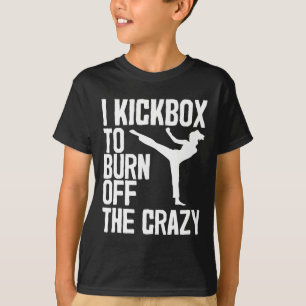 Cool Kickboxing For Men Women Kickboxer Jab Workou T-Shirt