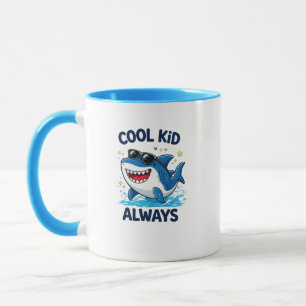 Cool Kid Always Shark Mug