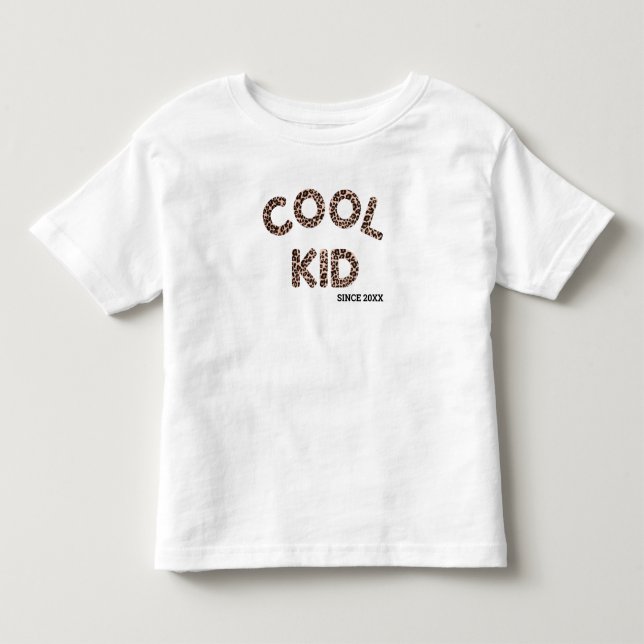 Cool Kid Personalized T-Shirt (Front)