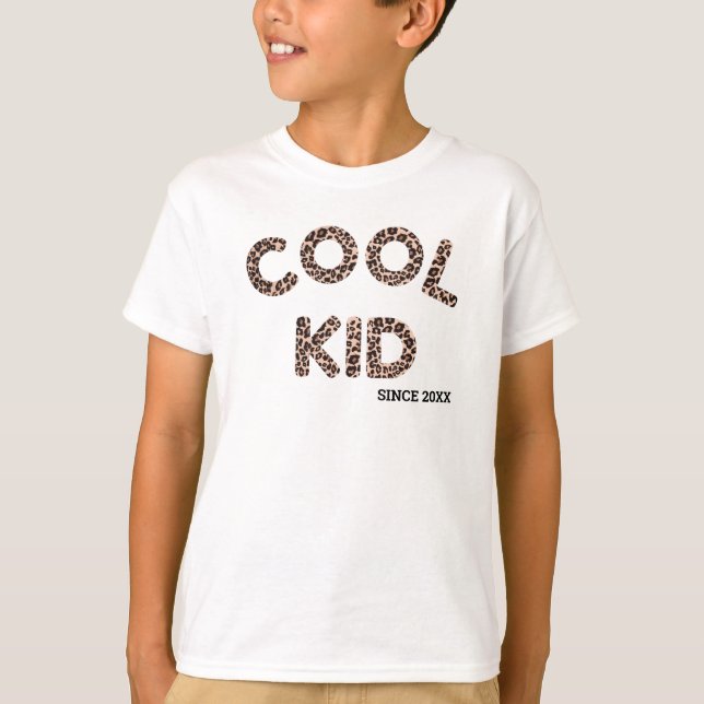 Cool Kid Personalized T-Shirt (Front)
