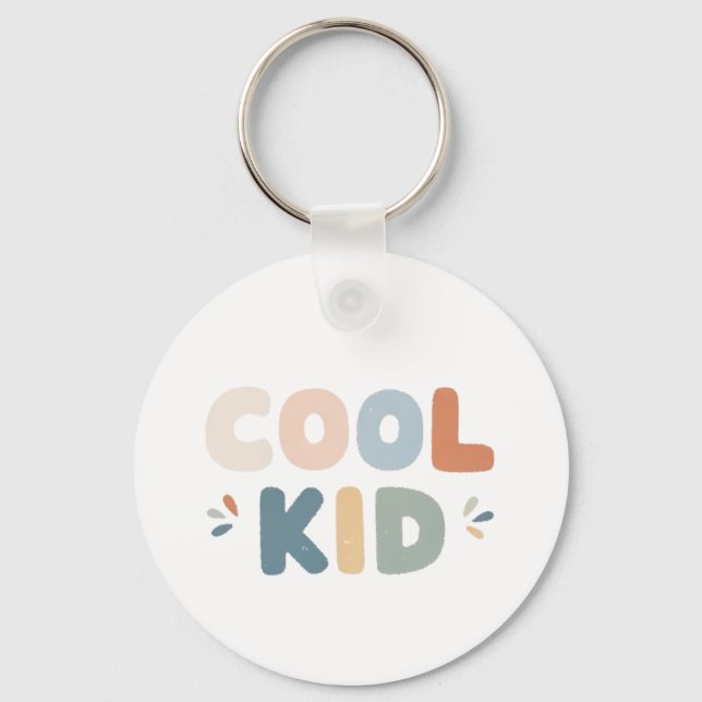 Cool Kid Pillow Keychain (Front)