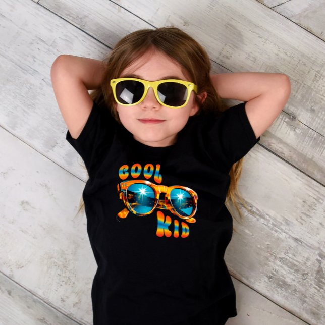 Cool kid sunglasses design T-Shirt (Creator Uploaded)