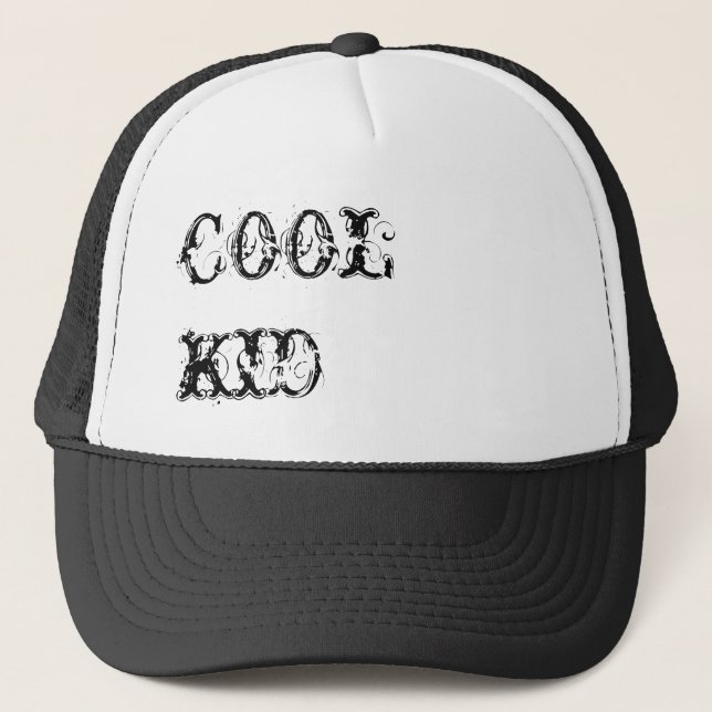 COOL KID TRUCKER HAT (Front)