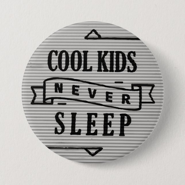 Cool Kids 3 Inch Round Button (Front)