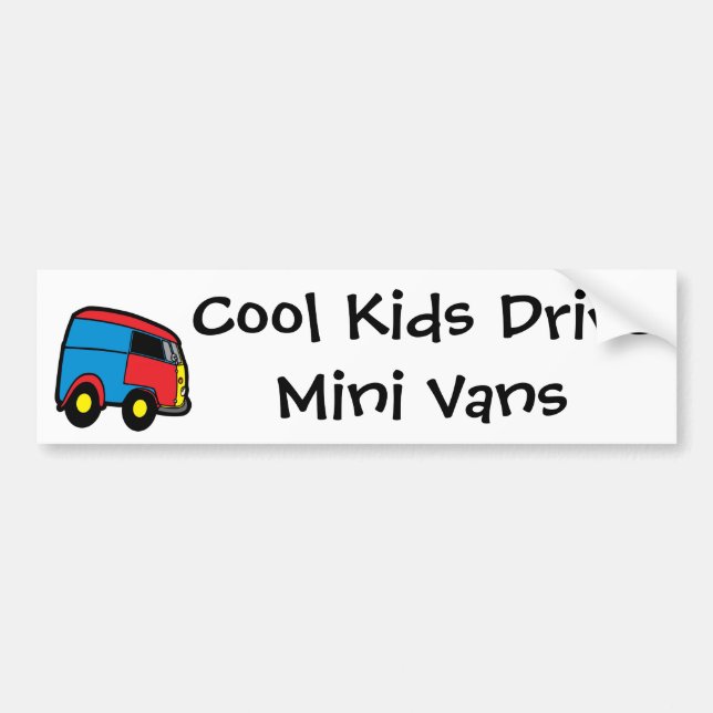 Cool Kids Bumper Sticker (Front)