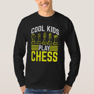 Cool Kids Play Chess Childrens Chess T-Shirt