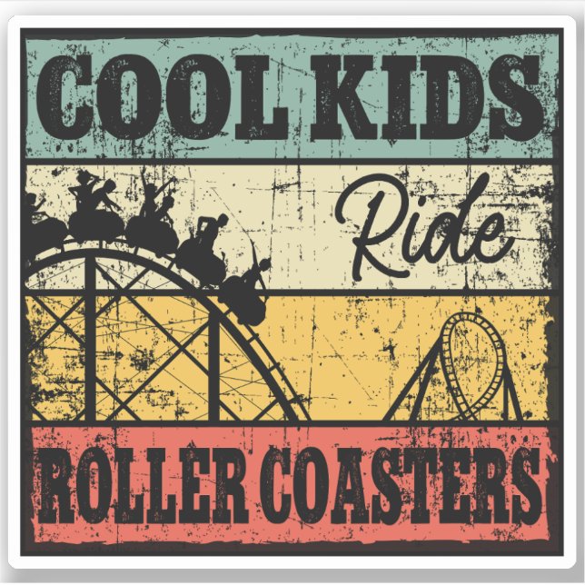 Cool Kids Ride Roller Coasters Funny Coaster Train (Front)