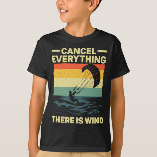 Cool Kitesurfing Art For Men Women Kite Surfing Ki T-Shirt