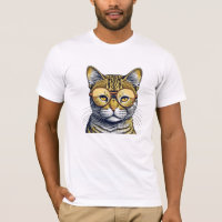 Cool Kitty Cat with Glasses