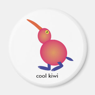 cool kiwi magnet