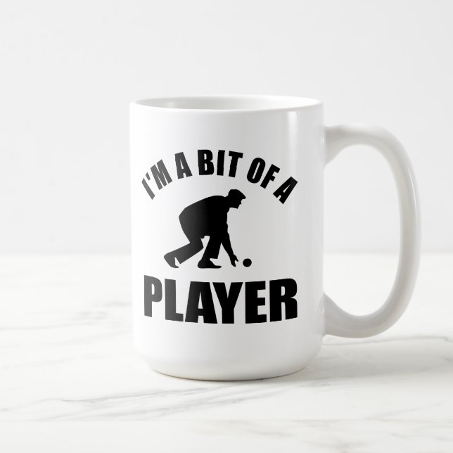 Cool Lawn bowling design Coffee Mug (Right)