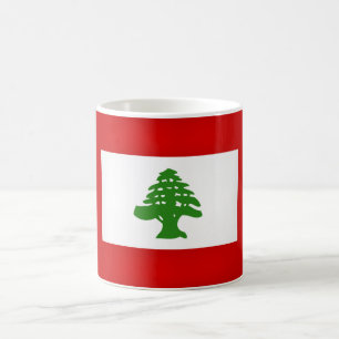 Cool Lebanese Flag Coffee Mug