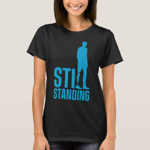 Cool Leg Amputee For Men Women Prosthetic Leg Ampu T-Shirt