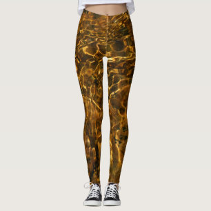 Cool leggings "Gold moment"