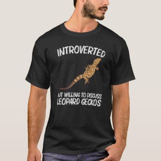 Cool Leopard Gecko For Men Women Tiny Dinosaur Liz T-Shirt