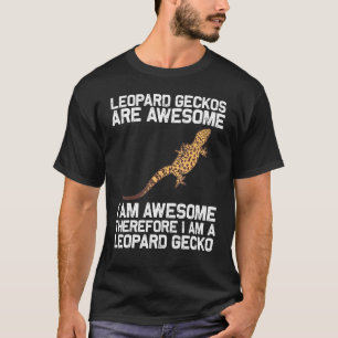 Cool Leopard Gecko For Men Women Tiny Dinosaur Liz T-Shirt