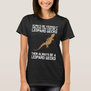 Cool Leopard Gecko For Men Women Tiny Dinosaur Liz T-Shirt