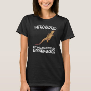 Cool Leopard Gecko For Men Women Tiny Dinosaur Liz T-Shirt