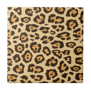 Cool Leopard Print Pattern Gifts for Her Tile